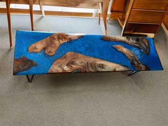 Entryway Table, Epoxy Table