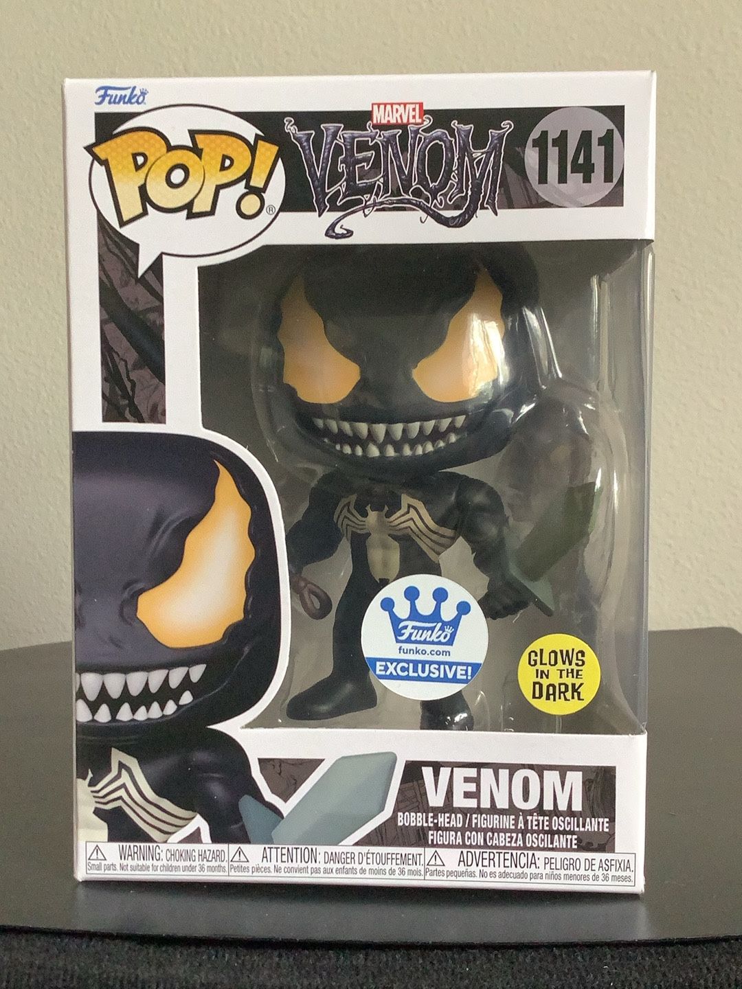 Funko Pop! Marvel Venom - Glow In The Dark #1141