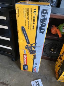 DeWalt chainsaw