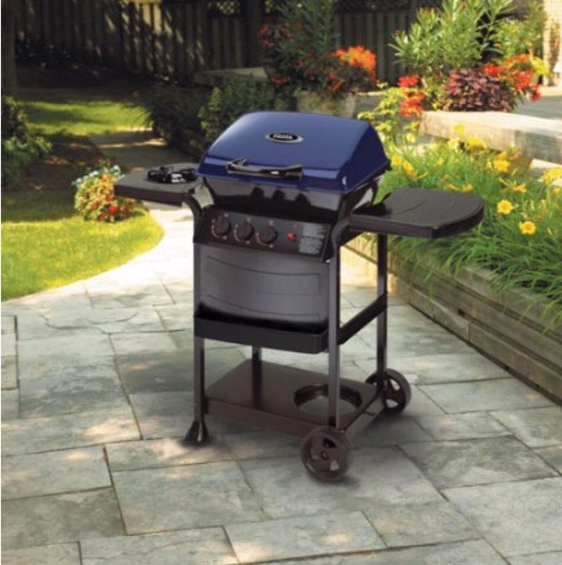 NEW. Grill Fiesta 2 burner gas grill with side burner