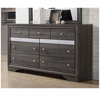 Brand new gray dresser
