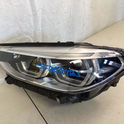 2018-2021 BMW X3 X4 G01 G02 DRIVER LEFT LH ADAPTIVE LED HEADLIGHT USED OEM 