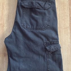 *USED*  Men’s Black Cotton On Cargo Pants