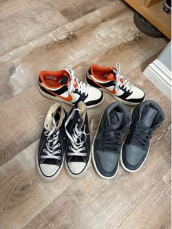 jordan’s , converse