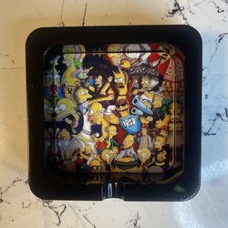 The Ultimate Springfield Chaos Ashtray - Simpsons Character Collage