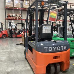 8FBE15U 3-wheel Electric Forklift 