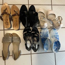 Six pairs Of Women’s Shoes Size 8