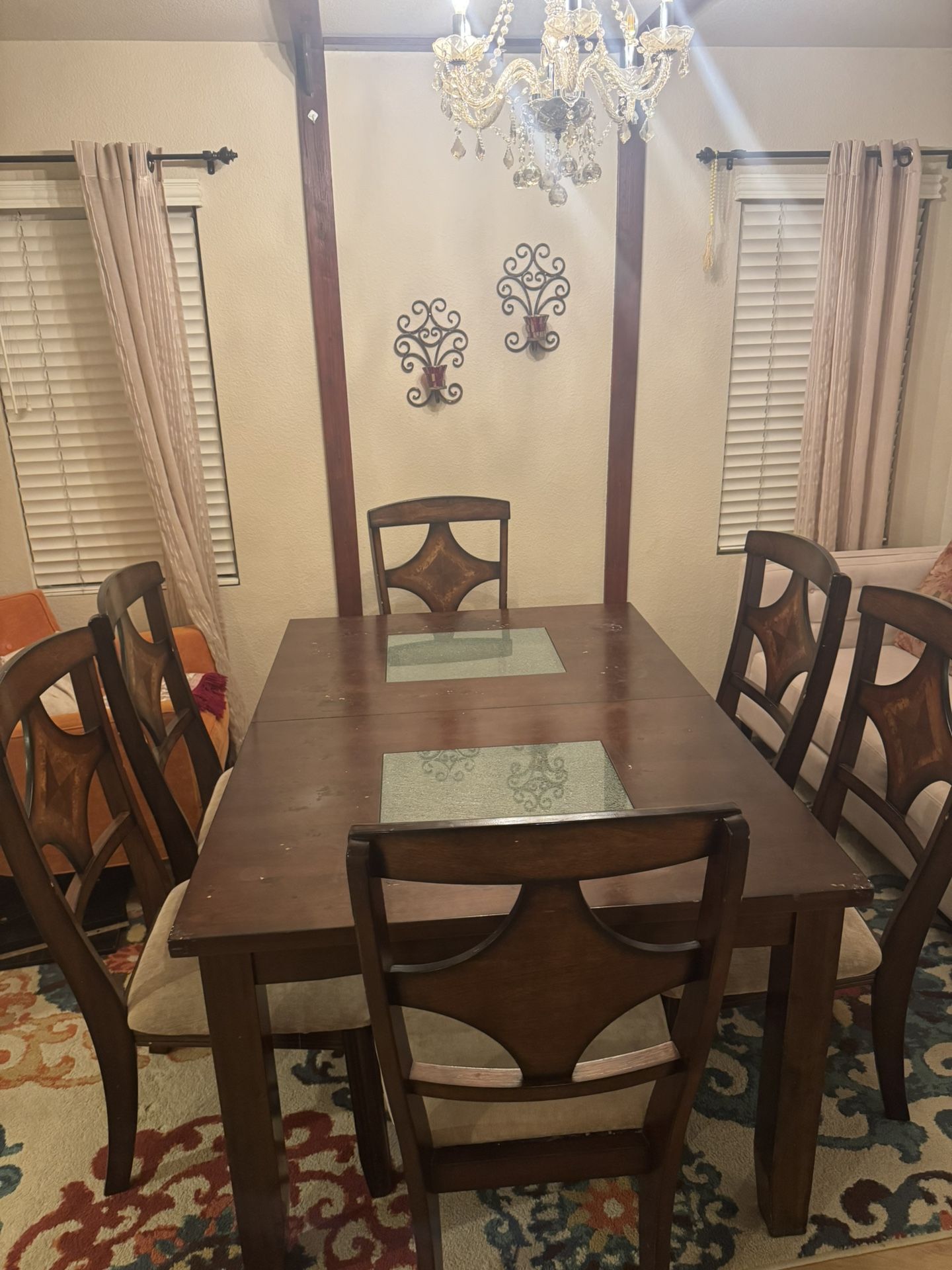 Dining Table 42x72 Inch