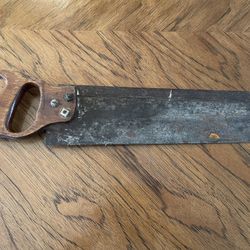 Vintage Hand Saw