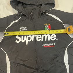 SUPREME UMBRO MEASUREMENTS SIZE MEDIUM