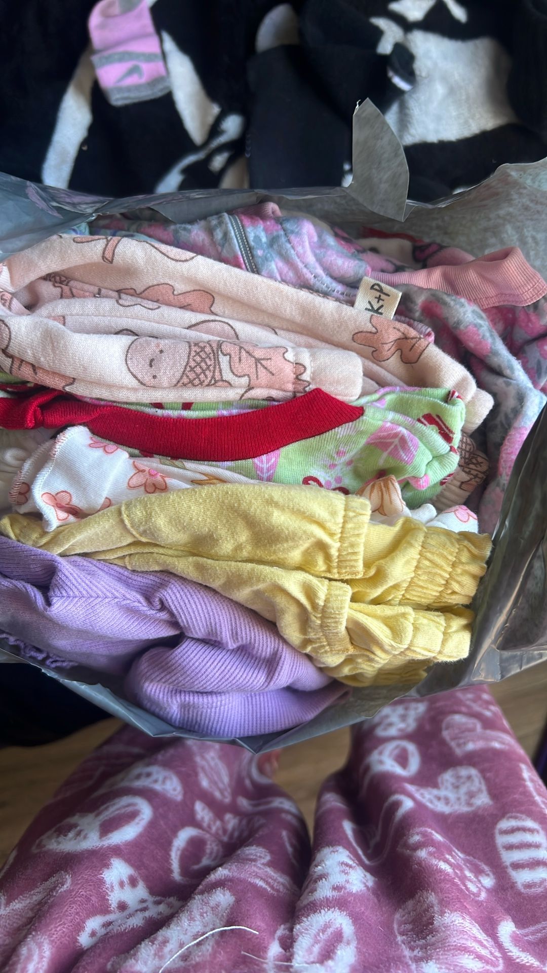 Bag Of Baby Girl Clothes