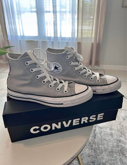 Wolf Grey Converse High