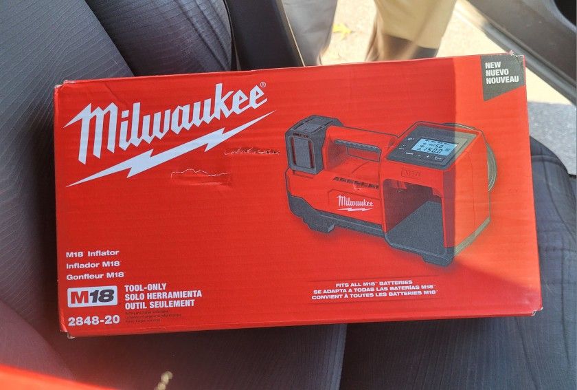 Imflador M18 Milwaukee 