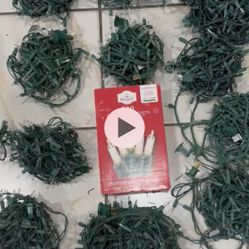 12 Juegos De Luces Amarillas