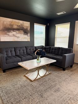 Sectional Grey Couch