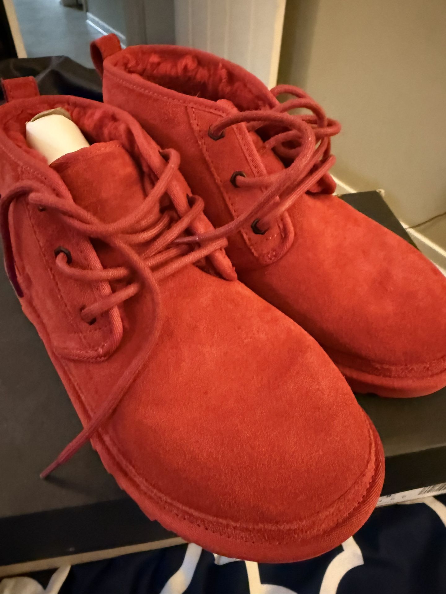 Samba Red Uggs Size 9