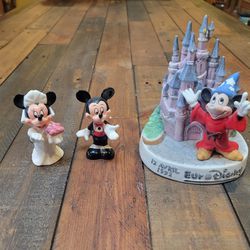 Disney Mickey Figurine Lot