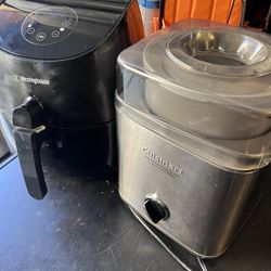 Air Fryer + Ice Cream Maker Bundle – Westinghouse & Cuisinart – $80 