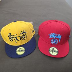 Stüssy x New Era 59FIFTY Fitteds - Size 7 3/8