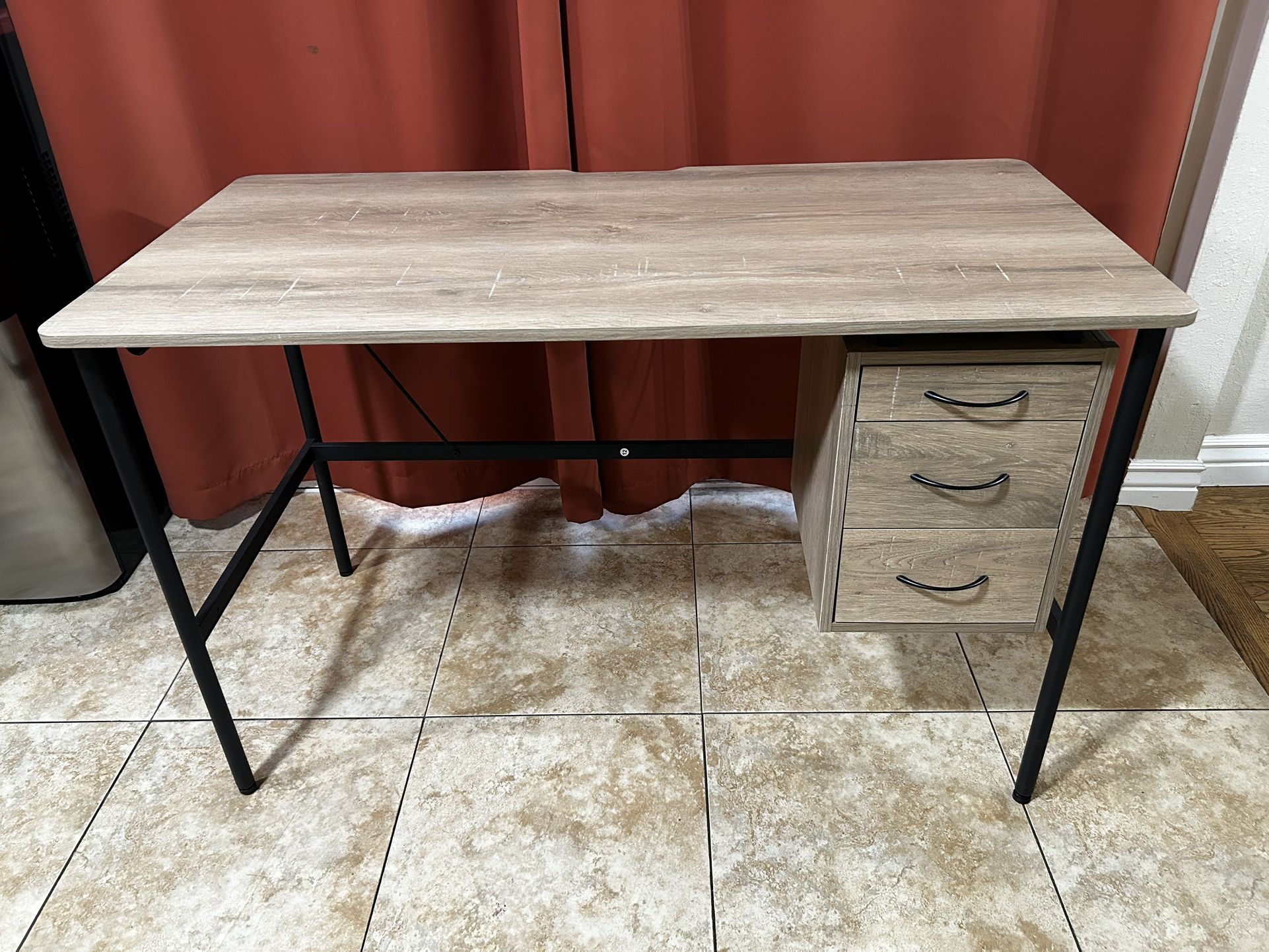 3 Drawer Desk For Sale