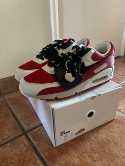 Red white Nike air max 90  size 9.5