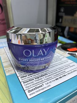 Olay Every Night Retinol + Collagen Peptide & 10% Hydrators Moisturizer
