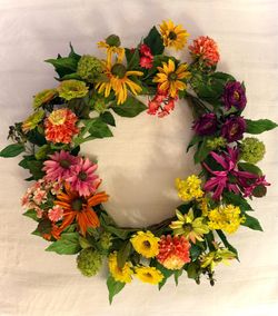 Summer/Spring Floral Wreath