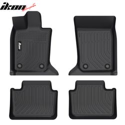 Fits 2024-2025 Porsche Panamera 4 All Weather Waterproof 3D TPE Floor Mats Liners