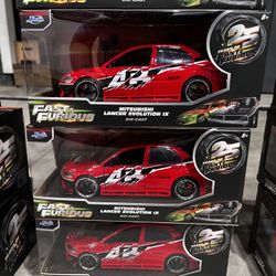 Jada 1:24 Fast and Furious Sean’s Mitsubishi Lancer Evo IX Red