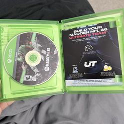 XBOX Madden 26 Disc 