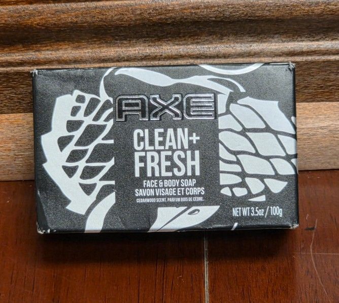 Axe Clean+ Fresh Face & Body Soap (3.5oz)