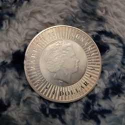 Moneda Grande De Plata Pura Nueva De Colección 