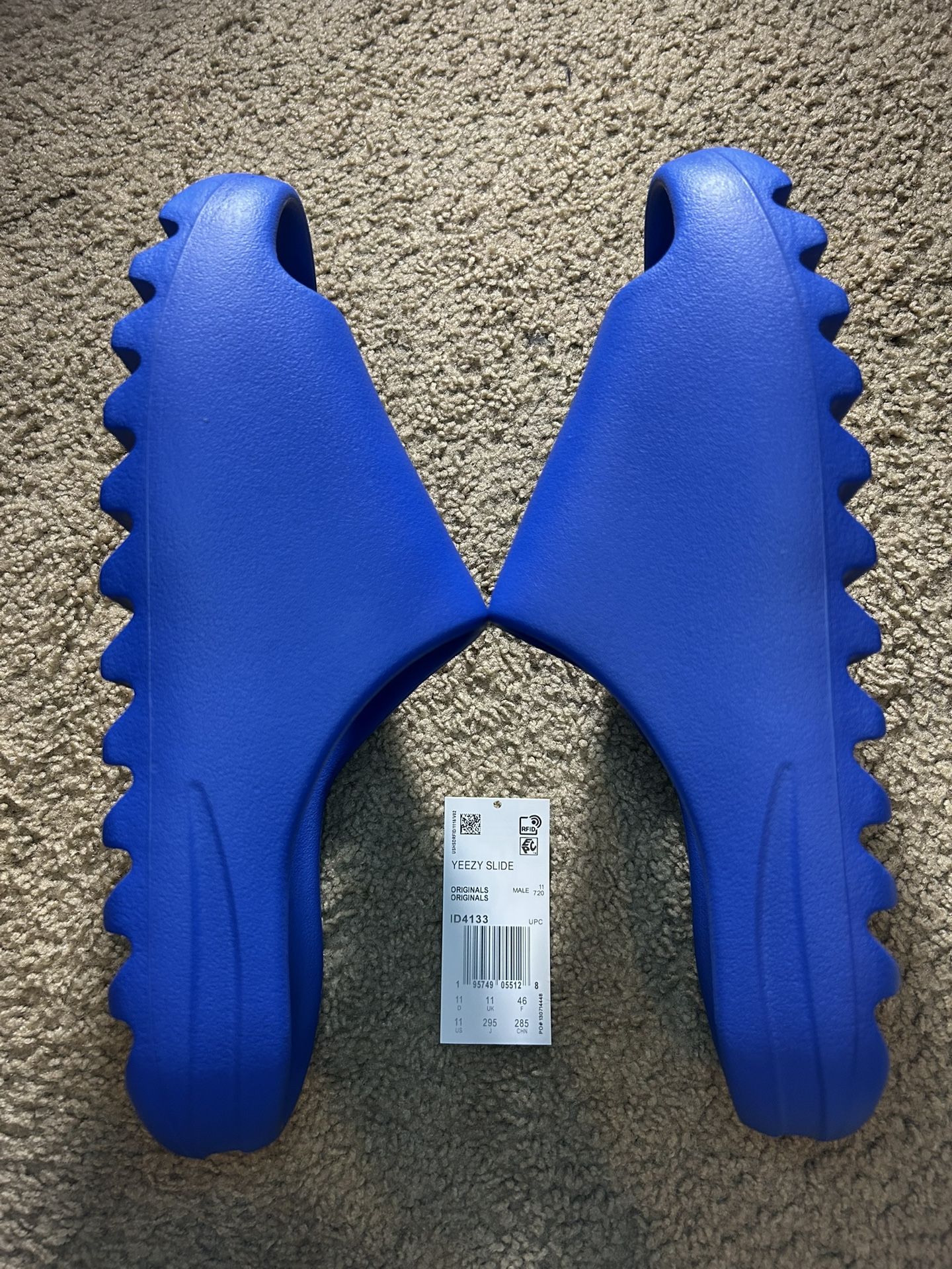 Adidas Yeezy Slides Azure - NEGOTIABLE - BRAND NEW