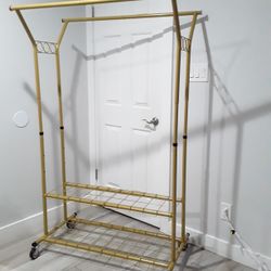 Clothing Rack 43 W X 24 L X 68 H Inches  Assembled 