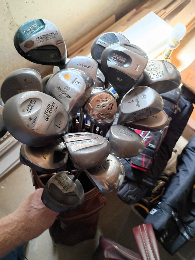 Used Golf Clubs: $1 Each