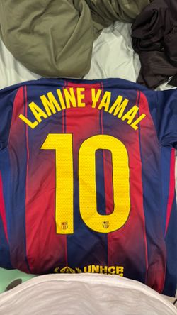 Barcelona jersey.