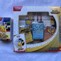 Pokemon 30th Celebrations Bundle And Poster