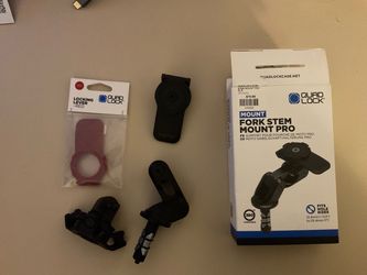 Quad Lock Motorcycle Phone Mount Bundle – Fork Stem Mount PRO + Accessories
