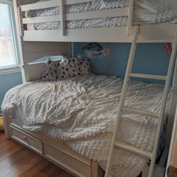  Bunk Bed - Twin And Double Mattresses