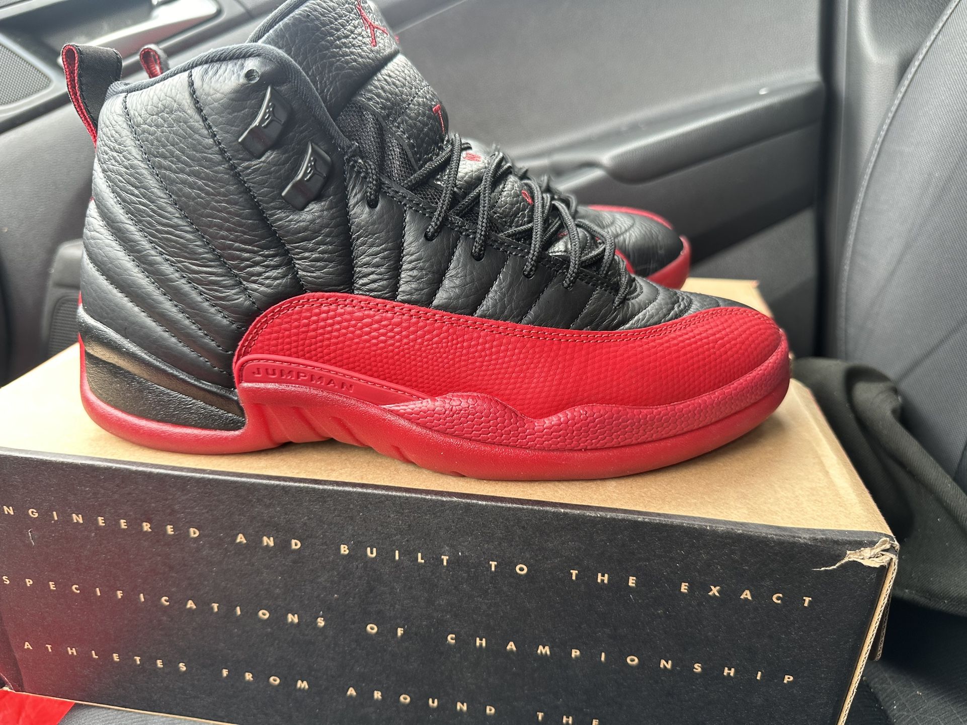 Jordan 12s Flu Games Size 10