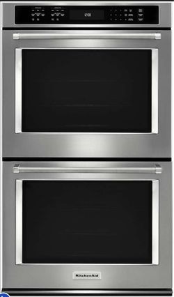 KitchenAid Double Wall Oven Stainless Steel