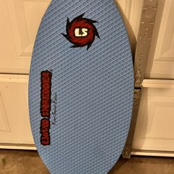 Blue Skimboard