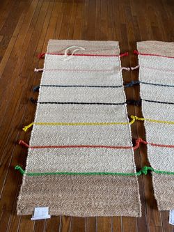 IKEA Tilst Flatwoven Multicolored Rugs *Set of 3* (2 ft 4 inch x 5 ft 3 inch)