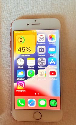 iPhone 7 rose gold 32 gigs Verizon