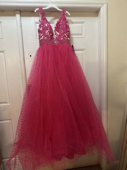Beautiful Hot Pink Princess Dress !!!