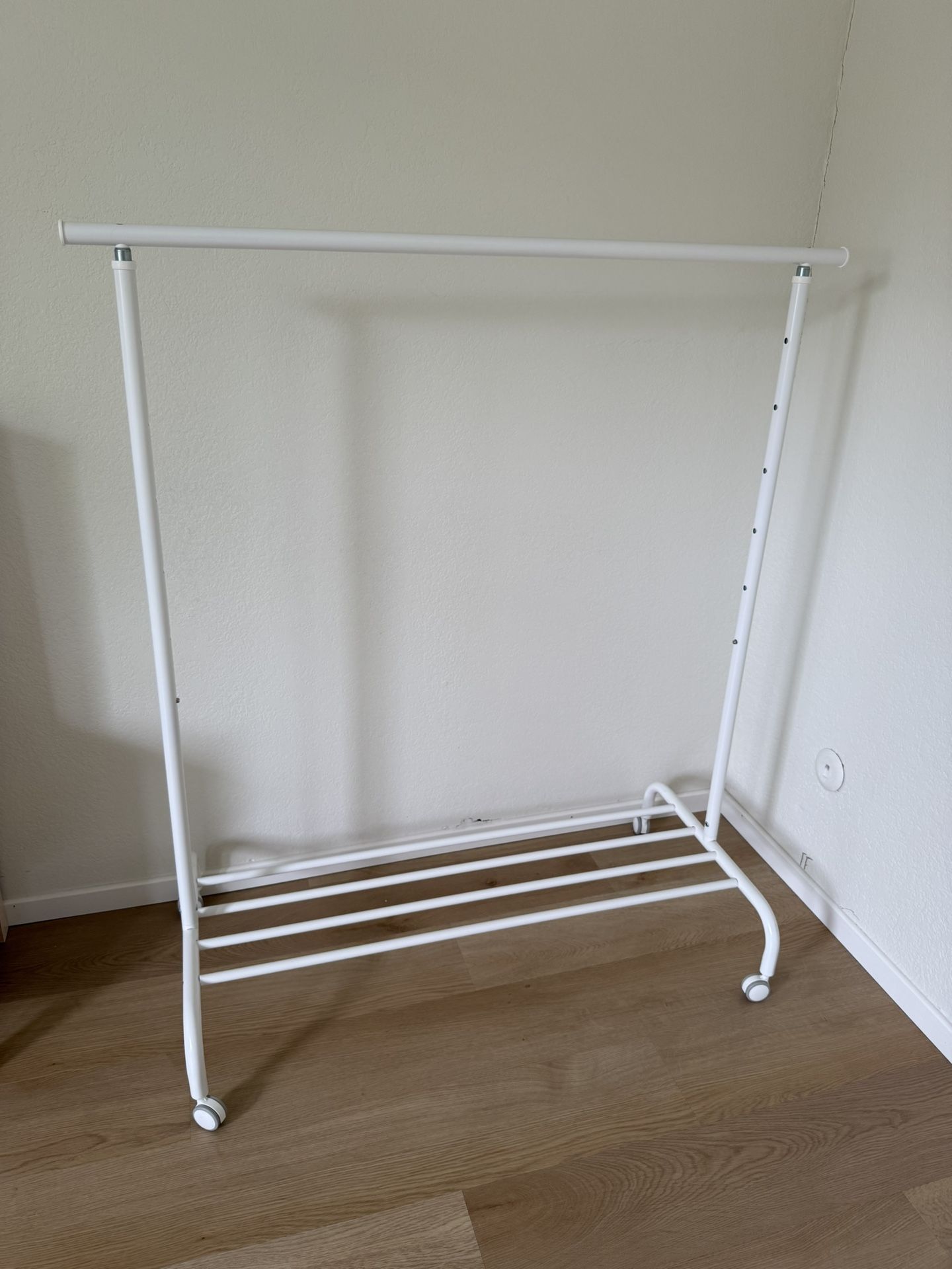 Clothes Rack, Clothing Rack, White