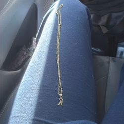 10k Gold Chain With 10k Gold Pendent 