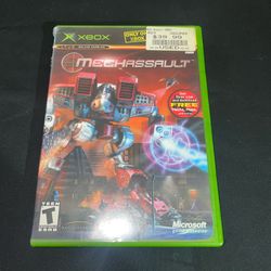 Microsoft Xbox Mechassault CIB
