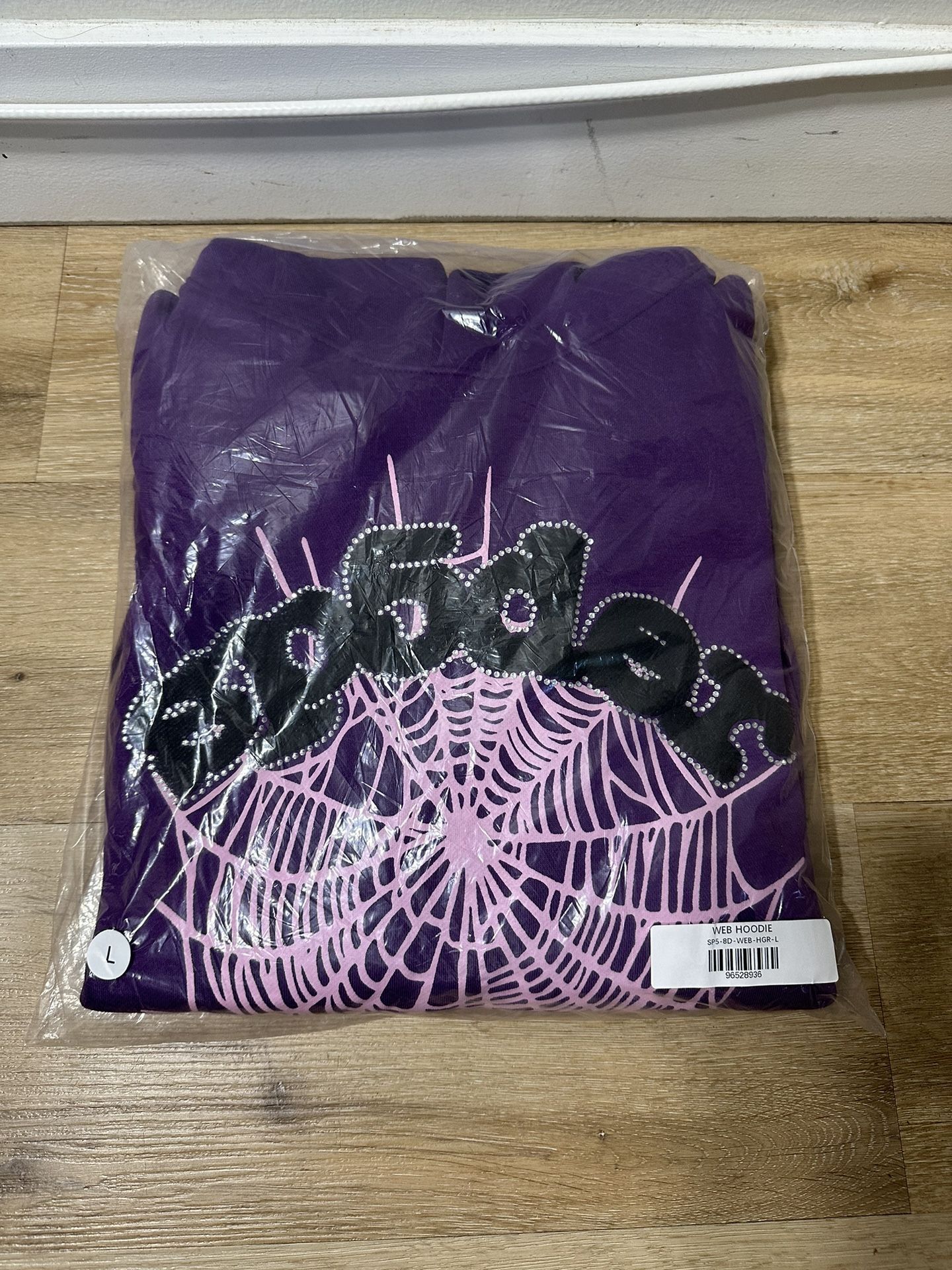 Spider Hoodie Purple