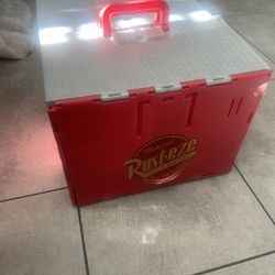 Mc Queen Cars Box With Wheels 